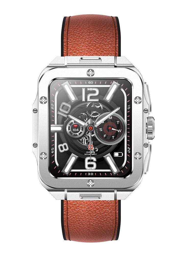 SWISS MILITARY - ALPS 2 smart watch-Brown - Image 1