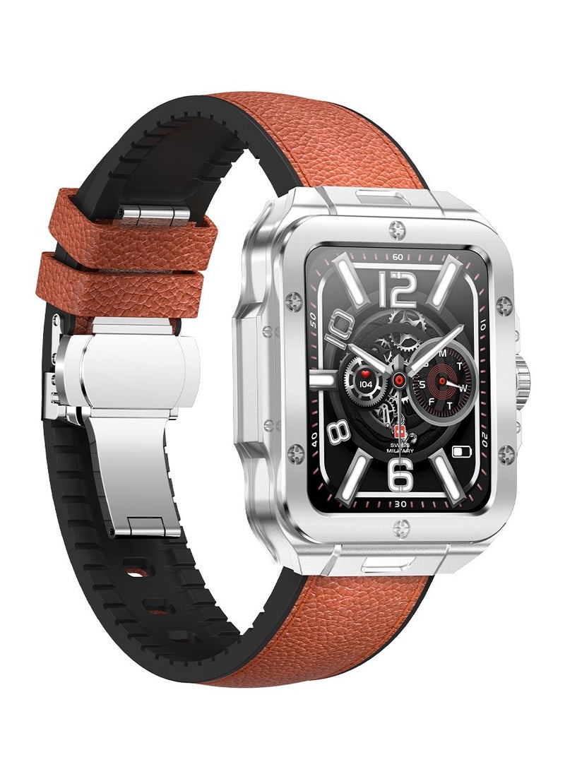 SWISS MILITARY - ALPS 2 smart watch-Brown - Image 1