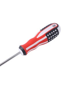 LAWAZIM Flat Head Screwdriver American Flag pattern - 10Inch | Cabinet Tip Screwdriver, Heavy Duty | Keystone Tip Screwdriver, Heavy Duty Round Shank with Cushion Grip Handle  - Image 4