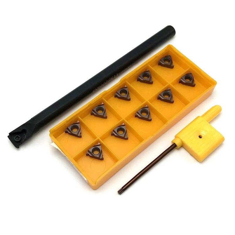 SNR0013M11 مقبض أداة خراطة الخيوط مع 11IR AG60 إدراجات كربيد أداة قطع مخرطة - Image 3