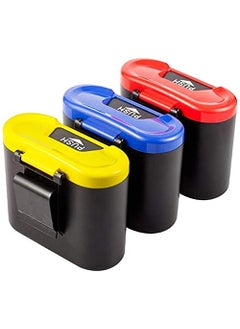 Ostin Ostin Mini Car Trash Bin Waste Container Can Garbage Storage Box Car Rubbish Bin Car Organizer Trash Bag Door Mini Portable Can Rubbish Storage Box  - Image 1
