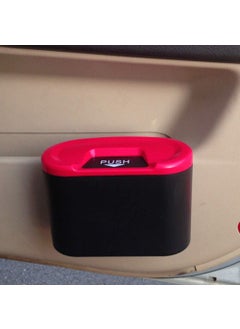 Ostin Ostin Mini Car Trash Bin Waste Container Can Garbage Storage Box Car Rubbish Bin Car Organizer Trash Bag Door Mini Portable Can Rubbish Storage Box  - Image 2