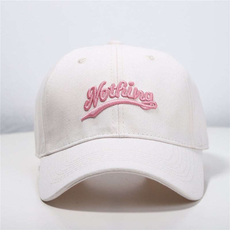 Saya Baseball Hat Men'S Korean Trendy Brand Outdoor Letters Enlarged And Deepened Wide Brim Versatile Face-Showing Small Duck Cap For Women - Image 1