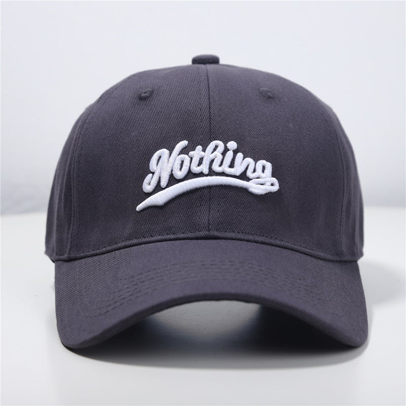 Saya Baseball Hat Men'S Korean Trendy Brand Outdoor Letters Enlarged And Deepened Wide Brim Versatile Face-Showing Small Duck Cap For Women - Image 5