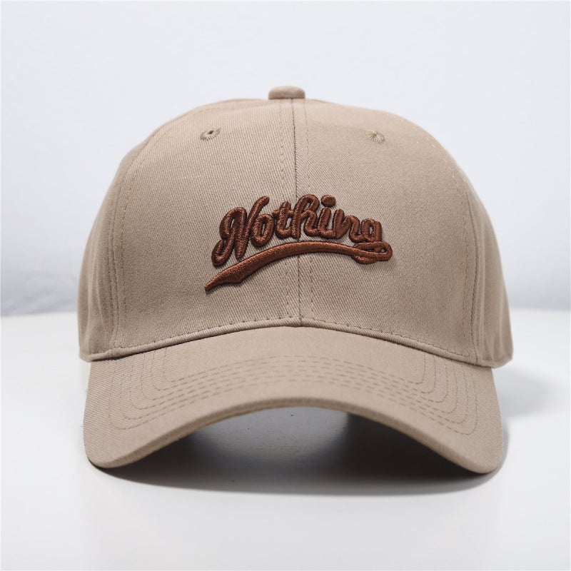 Saya Baseball Hat Men'S Korean Trendy Brand Outdoor Letters Enlarged And Deepened Wide Brim Versatile Face-Showing Small Duck Cap For Women - Image 4
