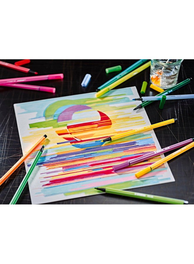 STABILO STABILO Pen 68 & point 88 ARTY wallet of 24pcs  - Image 5
