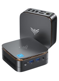 NIPOGI Mini PC with Intel Alder Lake N97(up to 3.6GHz), 16GB RAM 1TB ROM Small Desktop Computer, 4K UHD Mini Computers Support WiFi 5 BT4.2 Dual HDMI LAN on Business Home Office Family-NAS,Windows 11 Pro  - Image 1