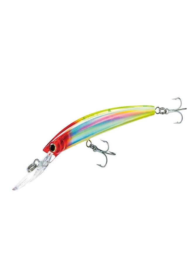 دويل طعم صيد عائم من نوع Yo-Zuri R1136-HCR Crystal Minnow Deep Diver، لون المهرج - Image 1