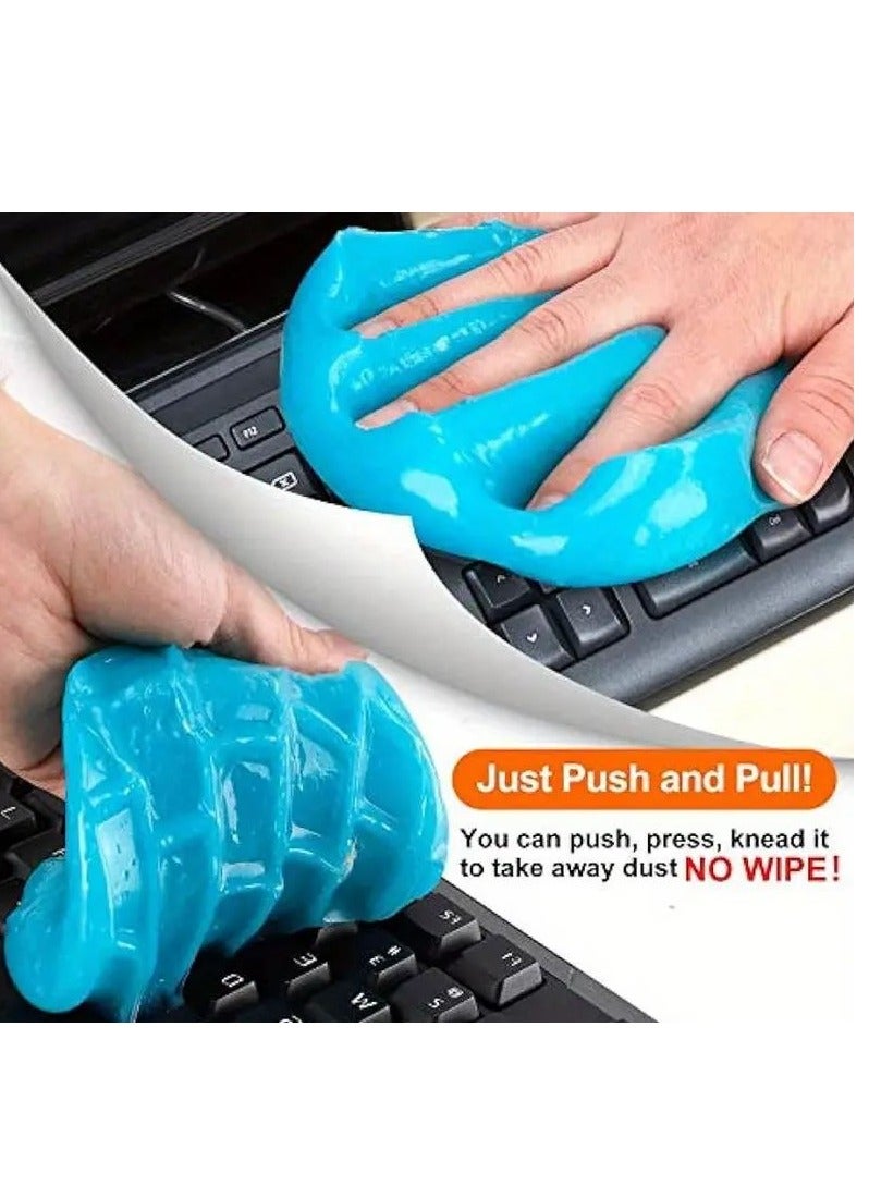 Magic Cleaning Gel - Versatile Car Detailing Slime & Keyboard Putty Dust Remover for Hard-to-Reach Areas Ideal for Vehicle Interiors 70g  - Image 1