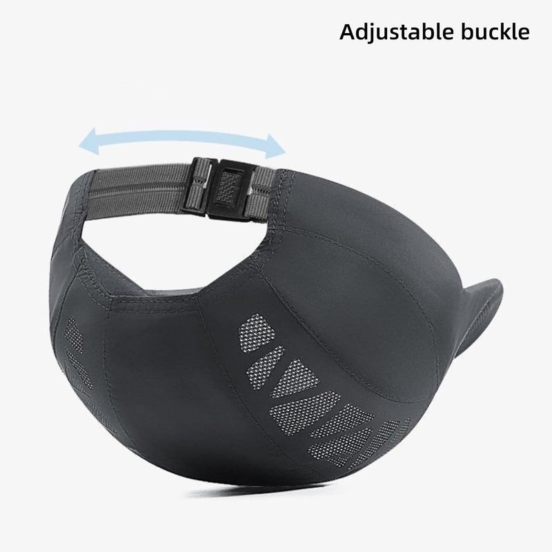 JDLYEVER Baseball Cap Duckbill Brim Lightweight Sun Protection Unisex Breathable Mesh Peaked Cap Outdoor Travel Sunshade Forward Hat Casual Sunscreen Quick-Drying Adjustable Back Buckle - Image 3