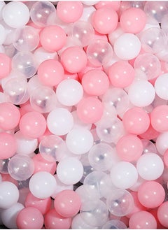 Pink/White/Transparent-500pcs