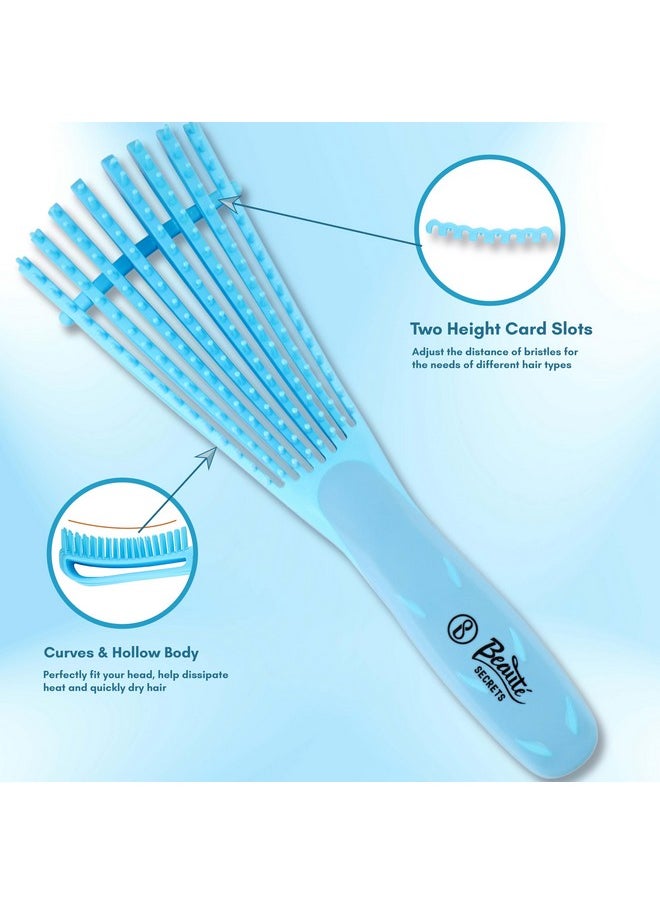 Beauté Secrets Paddle Detangling Hair Brush for Adults and Kids - Suitable for Wet & Dry Hair - Removes Knots and Tangles Pain-Free - Gentle and Effective Hair Detangler for Smooth and Manageable Hair - Professional Salon-Quality Hair Care Tool - pzsku/Z9509F2011C8430FB654BZ/45/_/1738306498/375bf568-e138-4c54-9829-6b194a7282c7