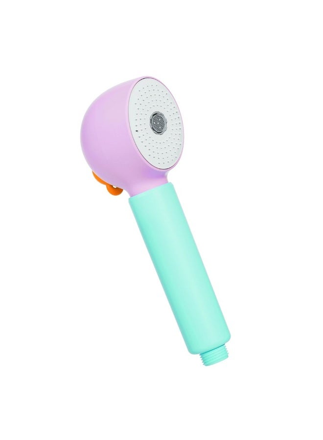 DANUBE HOME Milano Ina Baby Hand Shower Set - Blue Finish Adjustable Pressure Abs/Acrylic Handheld Shower Kit With Multiple Spray Patterns Water Saving Handshower Head For Baby Bath Easy Installation - Image 2