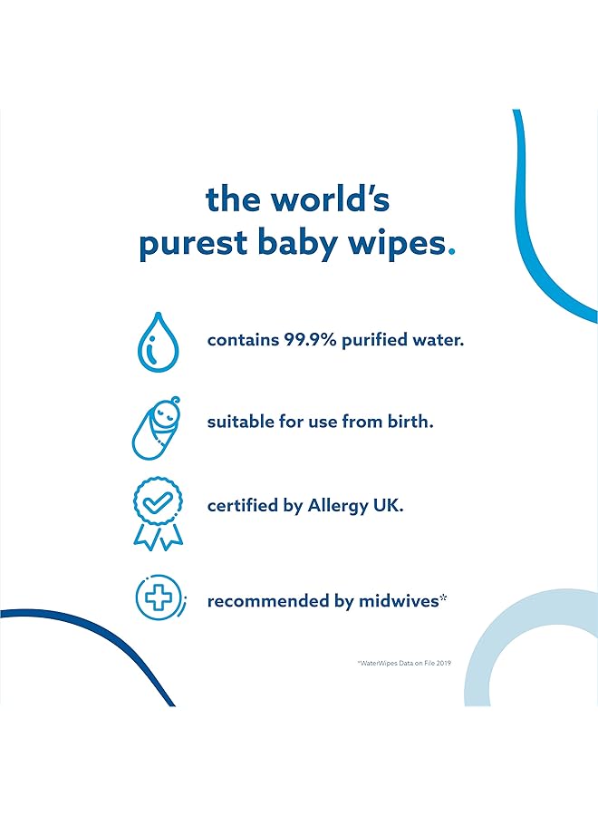 erorex Water Wipes Baby Wipes 60 Wipes - Image 5