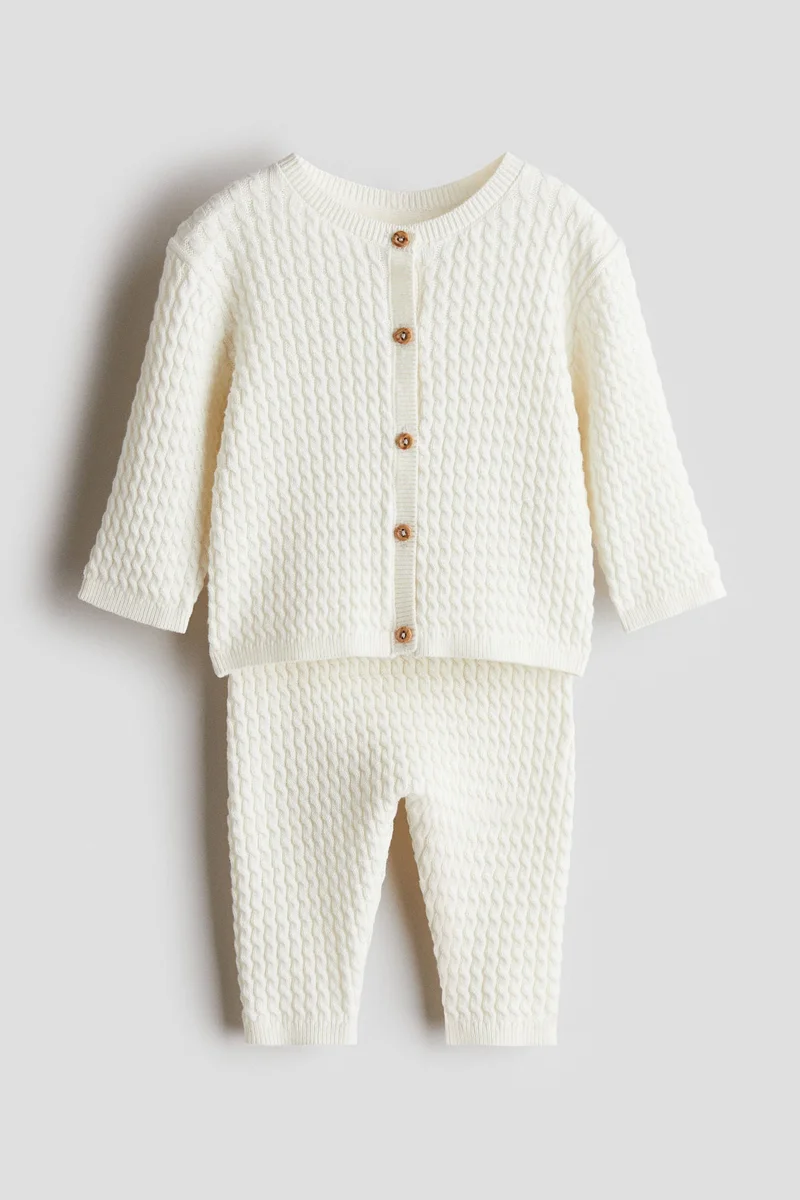 H&M 2-piece fine-knit set