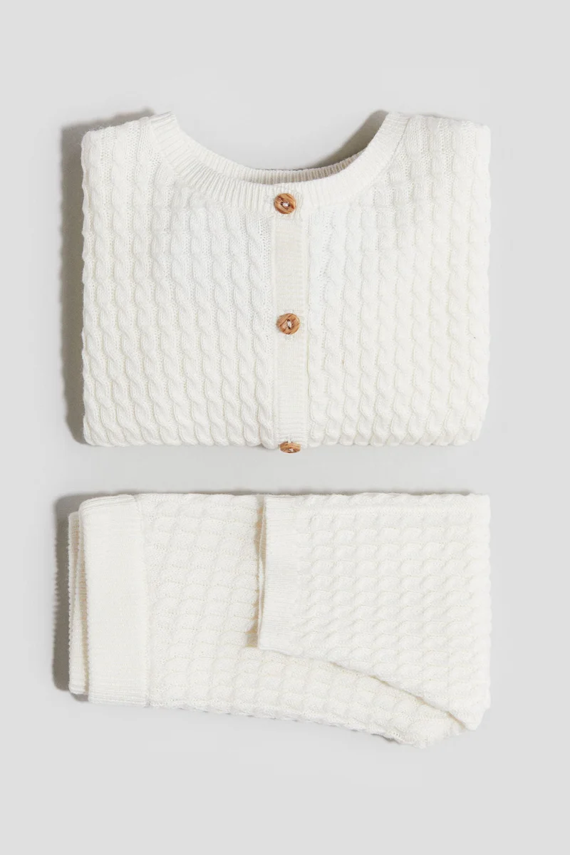 H&M 2-piece fine-knit set