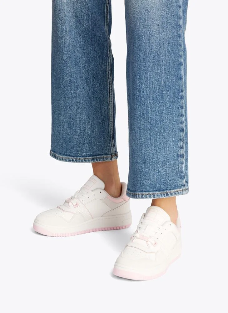 TOMMY JEANS Retro Lace Up Low Top Sneakers