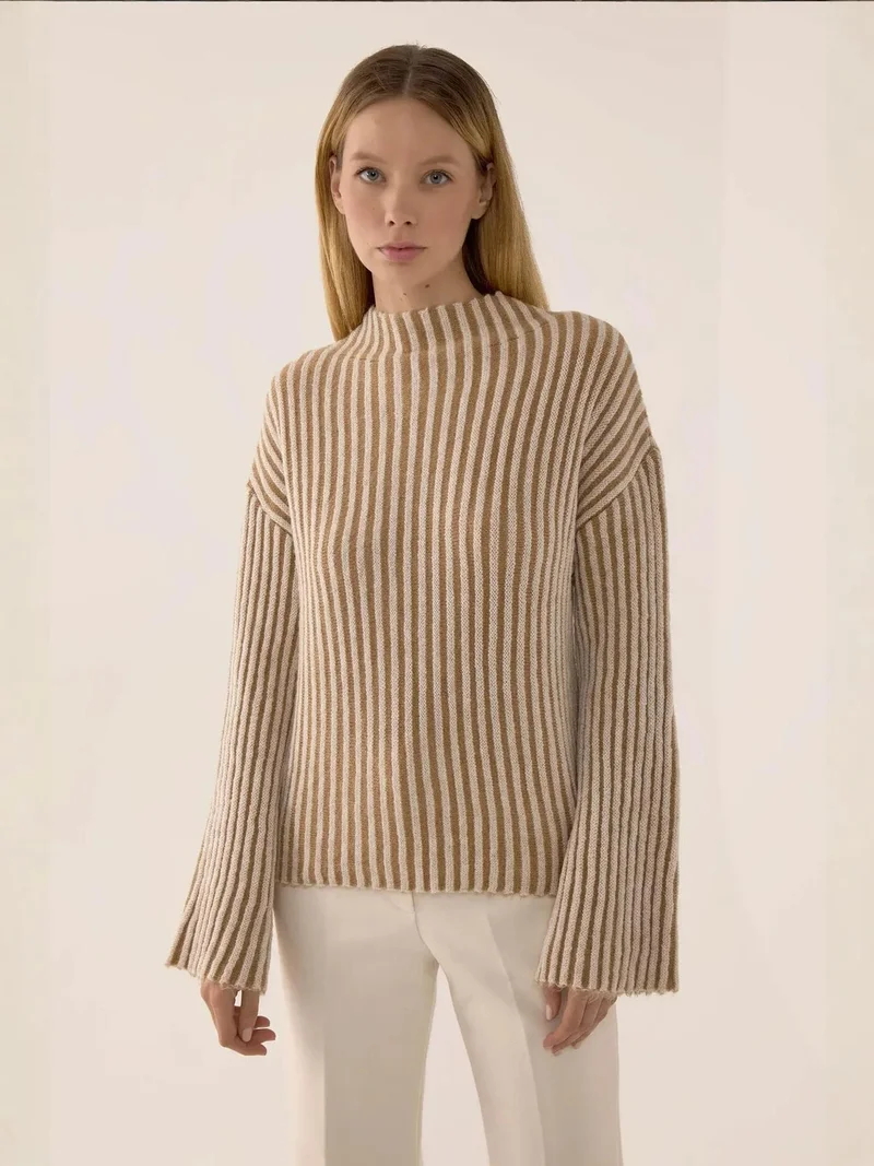 HICCUP Striped Sweater