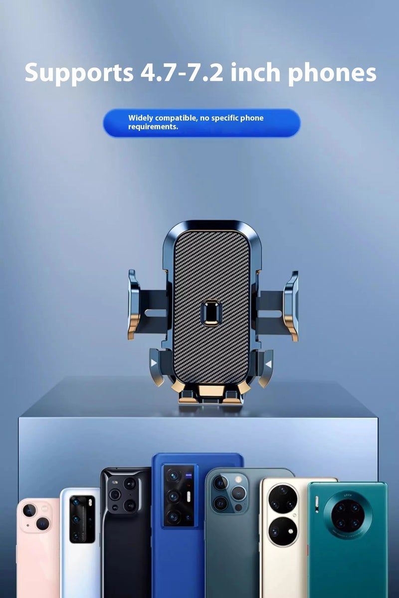 Car Phone Holder: New Air Vent & Suction Cup Type, Universal Car Mount, Anti-Shake Navigation Support Accessory - Image 3