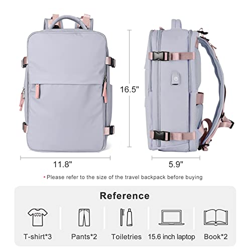coofay Travel Backpack For Women Airline Approved Carry On Backpack Flight Approved Waterproof Sports Luggage Backpack Casual Daypack Small Hiking Backpack - Image 4