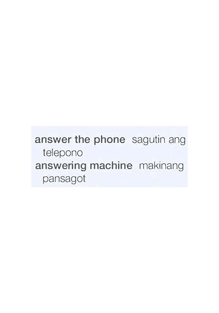 Pocket Tagalog Dictionary: Tagalog-English English-Tagalog - Image 5