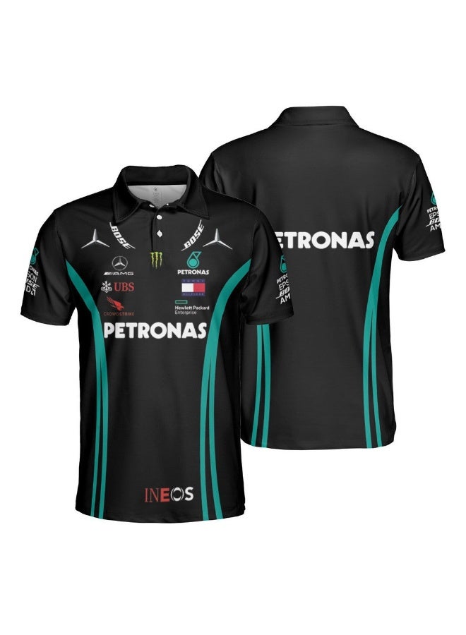 PETRONAS Classic Men's Short-Sleeve Polo Shirt