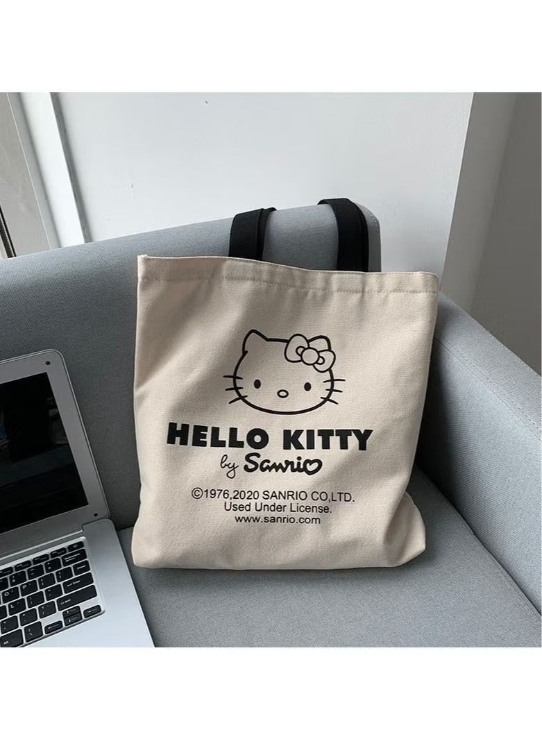 Canvas Women Shoulder Bag Ladies Fashion Shopping Hand Bags Cute Anime Cartoon Tote Bags  - Image 3