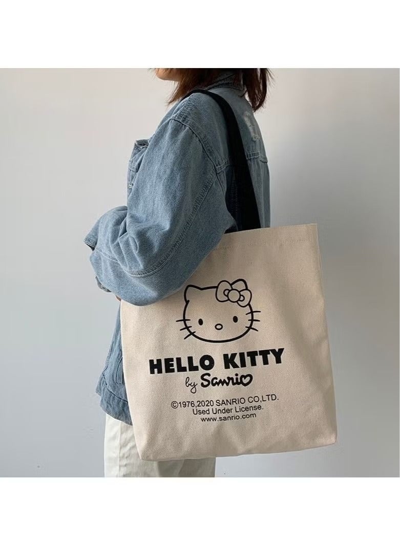 Canvas Women Shoulder Bag Ladies Fashion Shopping Hand Bags Cute Anime Cartoon Tote Bags  - Image 5