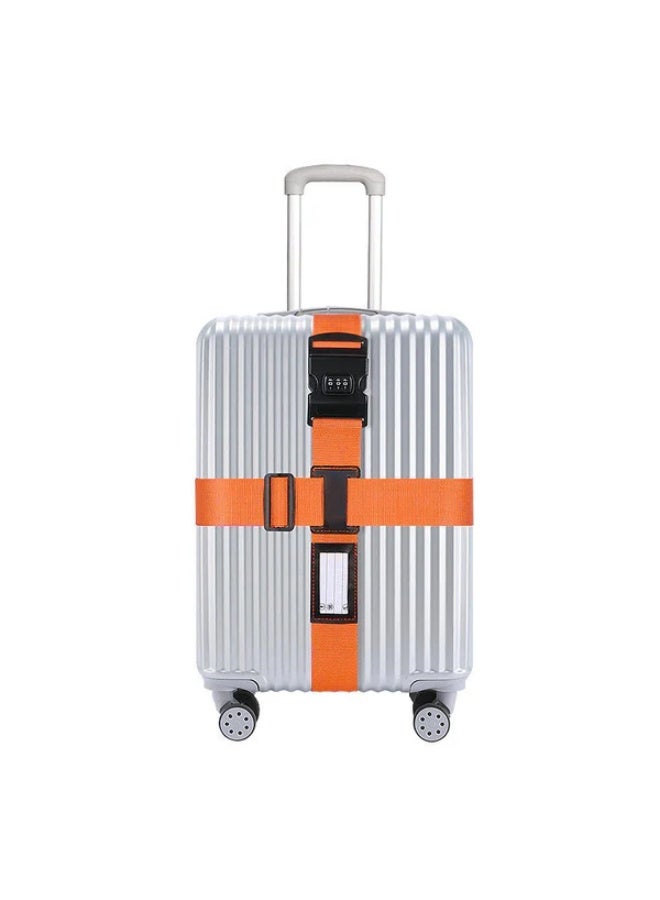 بروماس حزام أمتعة قابل للتعديل بتصميم متقاطع YM-3050 - أزرق