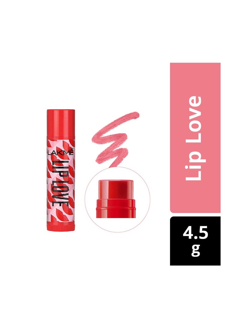LAKME - LAKMÉ Lip Love Spf 15 Lip Balm For Soft, Smooth, And Moisturised Lips, 4.5Gm-Cherry,1 Count - Image 1