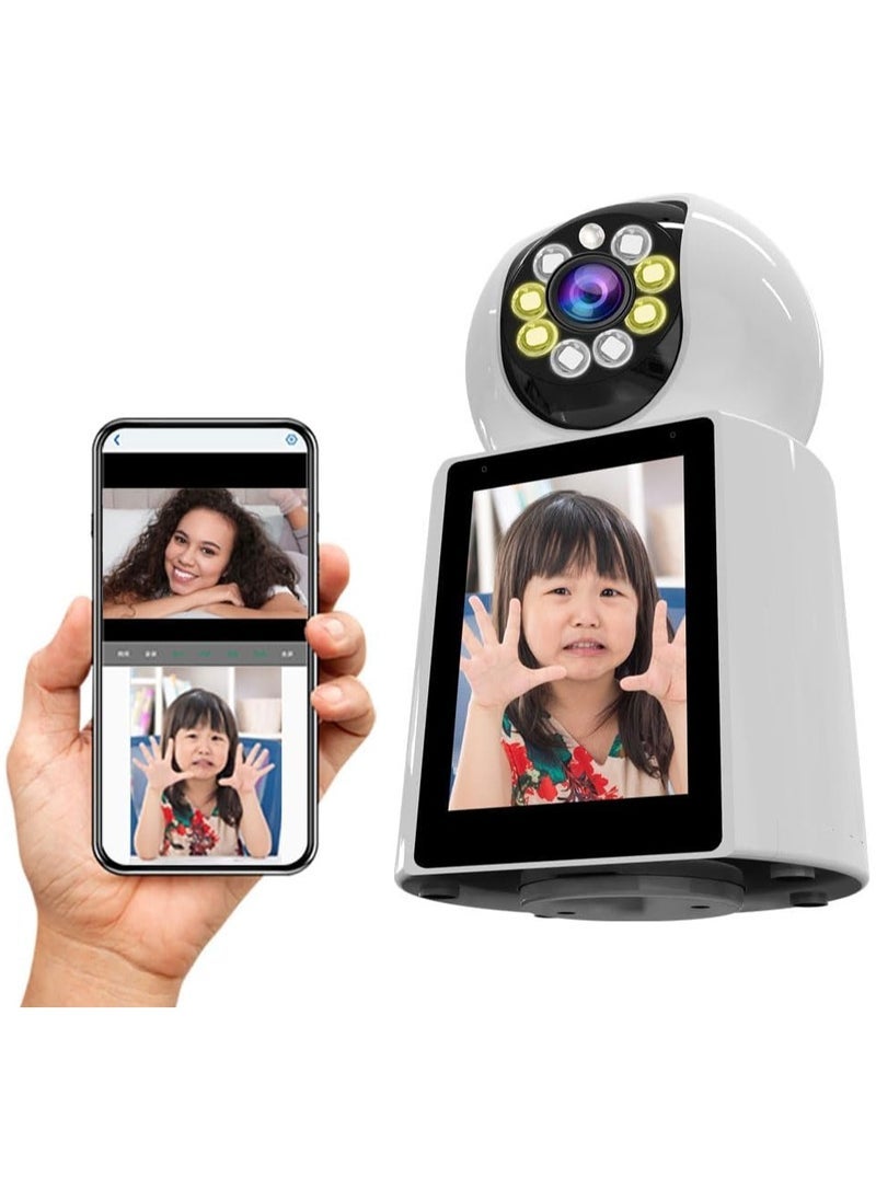 ELTRAZONE 4K HD Indoor Security Camera with 360° Pan & Tilt | Smart Home Surveillance Cam with Night Vision, Motion Detection Alerts, Two-Way Audio Communication & Mobile App Control | Easy Setup Wireless Wi-Fi Security Camera for Home & Office Monitoring - Image 3