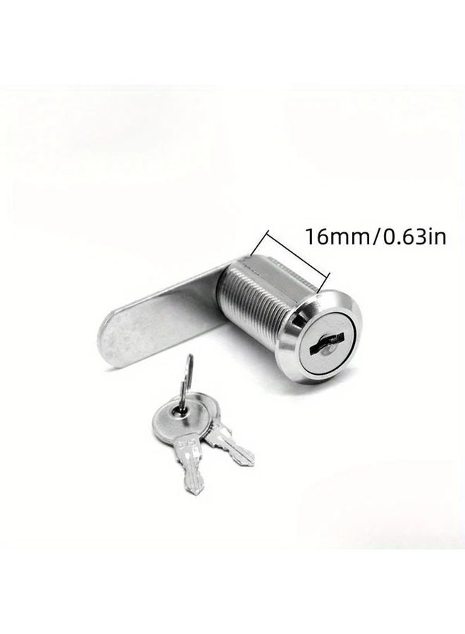 4Pcs 30mm Zinc Alloy Mailbox Lock Set With 8 Keys Heavy Duty Key Entry Cabinet Door - Image 4
