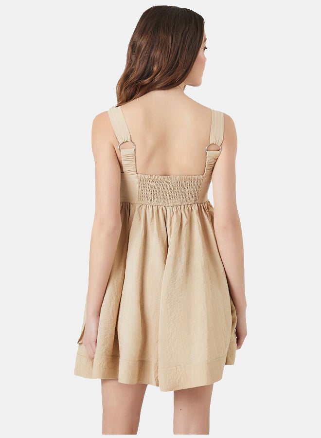 FOREVER 21 A-Line Drawstring Mini Dress - Image 4