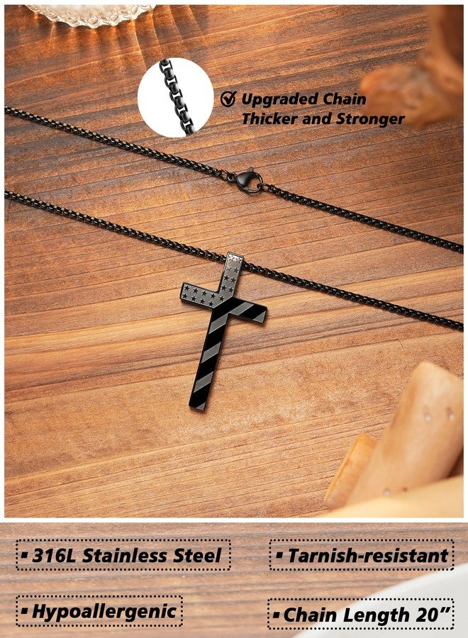 Tarsus Teen Boy Gifts Cross Necklace Teenage Boys Gift Ideas 8 10 12 14 13 15 16 18 Year Old Boy Easter Basket Stuffers Birthday Christmas Valentines Christian Jewelry Gifts for Teen Boys - Image 5