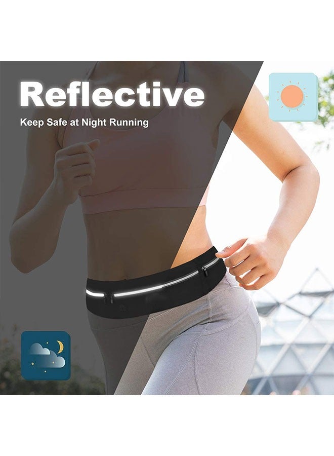 Generic Running Belt, Waist Pack UltraLight Fitness Belt Water ResistantRunning Waist Pack for iPhone 15 ProMax/14/13 Pro/12/11 Plus Waist Bagfor Women Men Fit Smartphone Up to6.9 inch  - Image 5