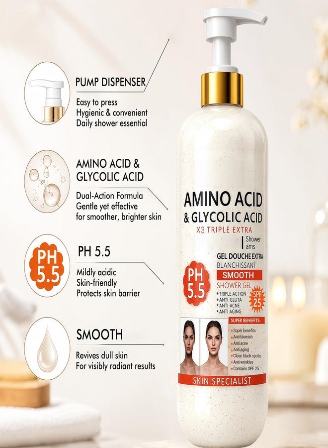 BKPPLZP Exfoliating Body Wash,Moisturizing Body Wash Women,Hydrating Body Wash Men,Gently Exfoliates Face and Body Exfoliator Shower Gel,Foaming Bodywash Cleanser 33.8 Fl Oz - Image 3