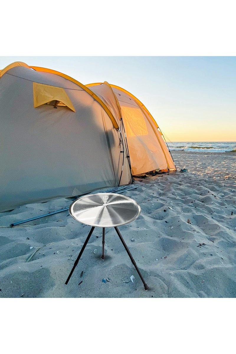 توبيز طاولة توبي Table-05 خفيفة الوزن قابلة للطي للاستخدام الخارجي – طاولة ألومنيوم قابلة للتعديل للرحلات والشواء والنزهات والسفر - Image 5