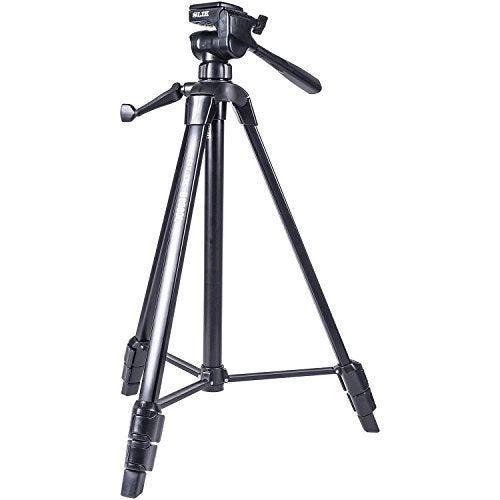 SLIK U8800L Compact Lightweight Folding Aluminum Travel Portable DSLR/SLR Video/Camera Tripod with 3-Way Pan Head for Canon Nikon Sony Cameras with Carry Case - Black (612-051) - Image 3
