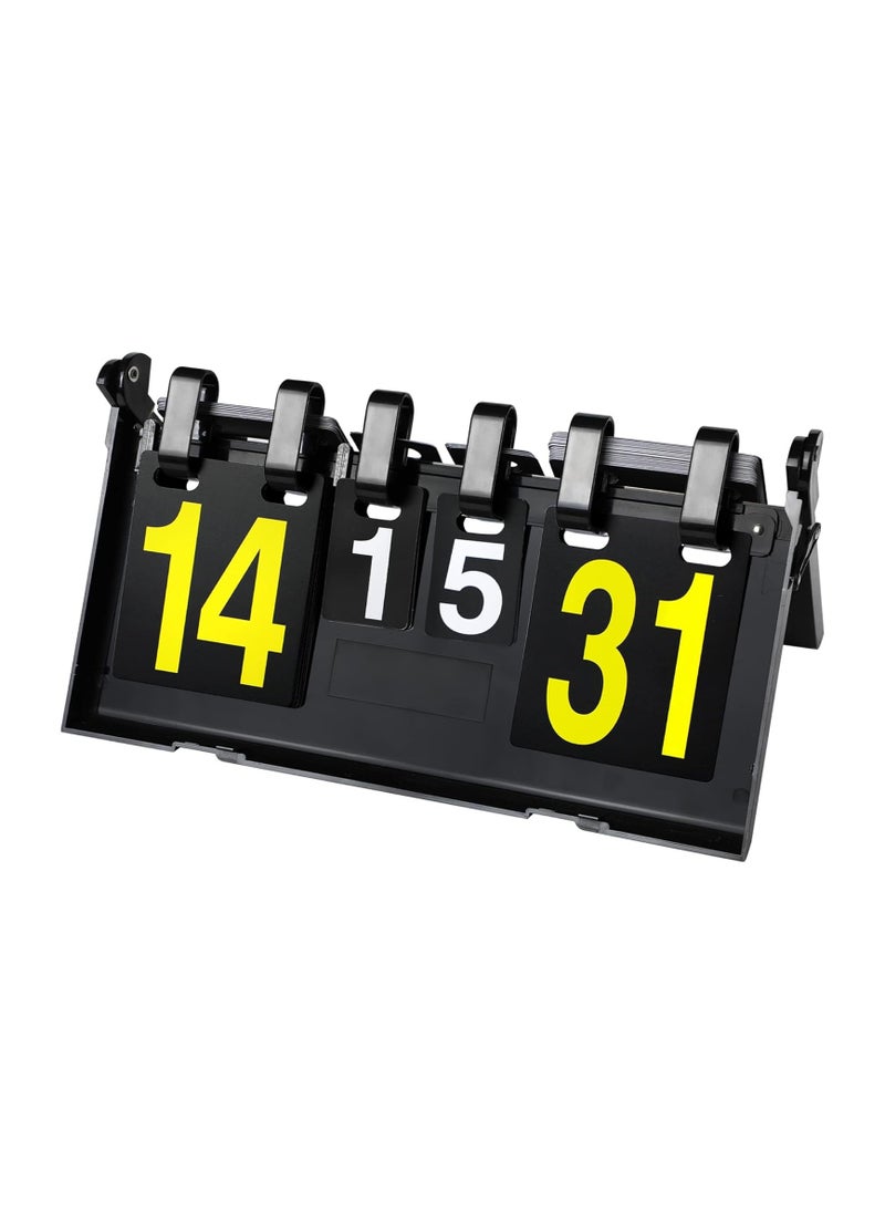 General Scoreboards, Sports scoreboards for indoor and outdoor sports, Basketball and tennis, Portable game scoreboards with the most turns 31  - Image 1