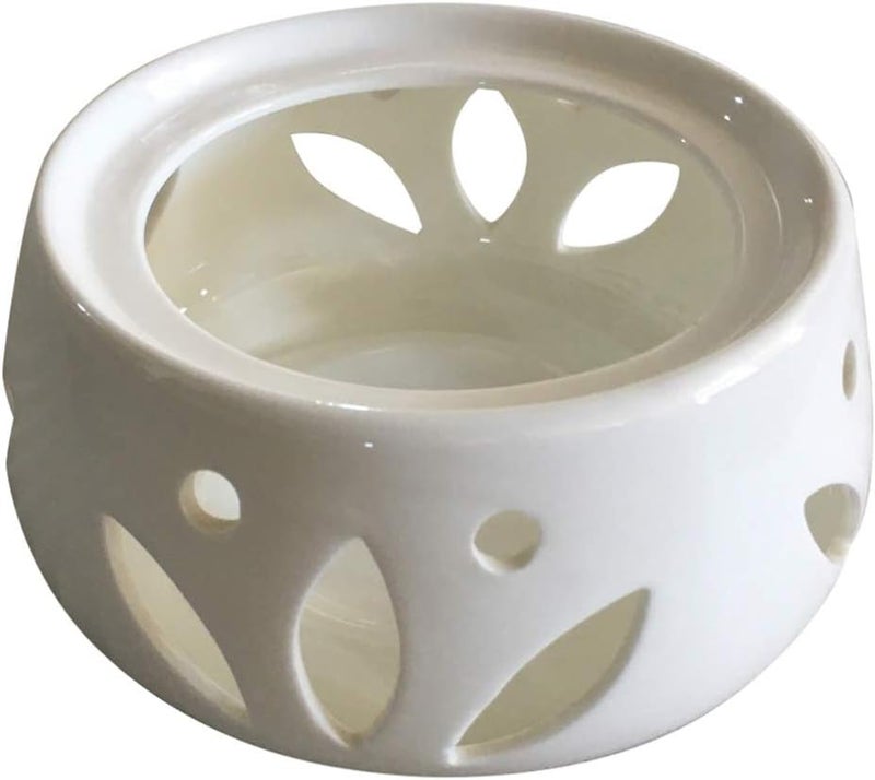 comfrt Ceramic Teapot Warmer Tea Warmer White - Image 1