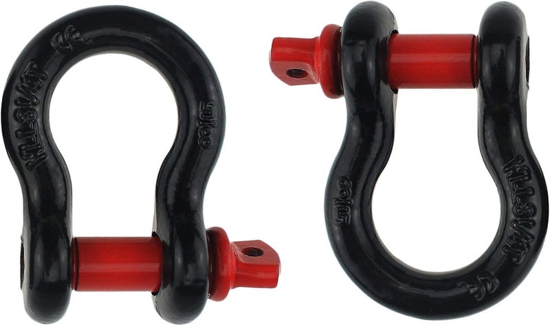 Keehui 1/2" D Ring Bow Shackle Isolator - 2 Pack - Image 1