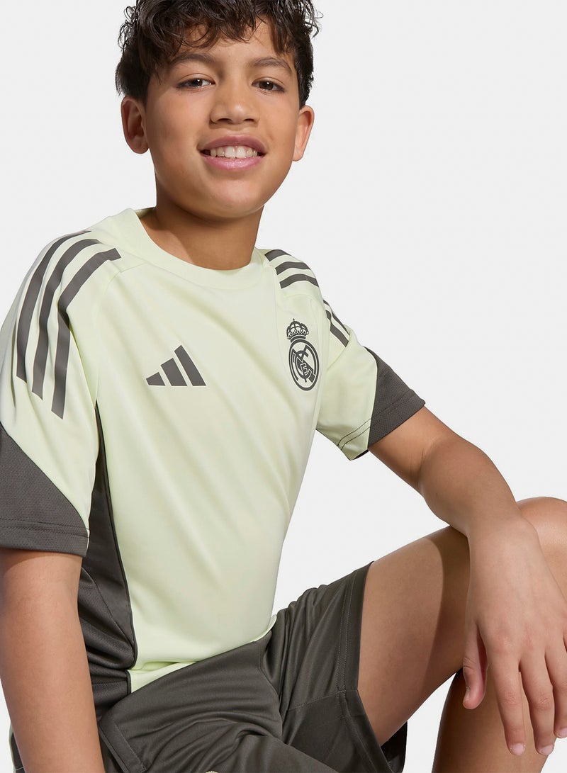 Adidas Real Madrid 25/26 Tiro25 Competition Training Jersey Kids - Image 5