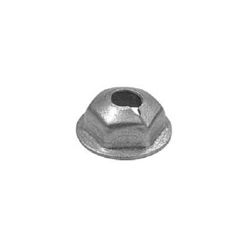 Clips AND FASTENERS 100#10-32 Washer Lock PAL Nut 1/2" O.D. 3/8" Hex Zinc - Image 2