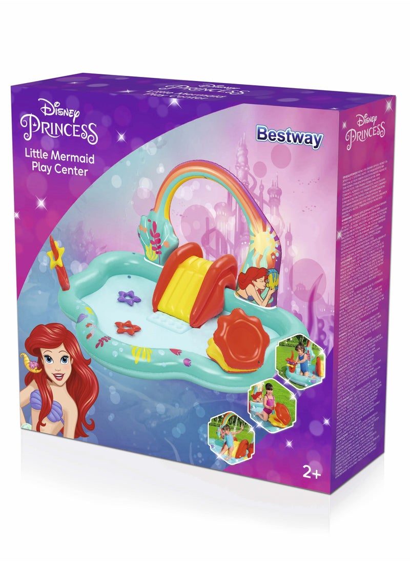 Bestway Bestway Inflatable Play Center Little Mermaid 221x193x117cm | Water Play Toys for Toddlers and Kids  - Image 2