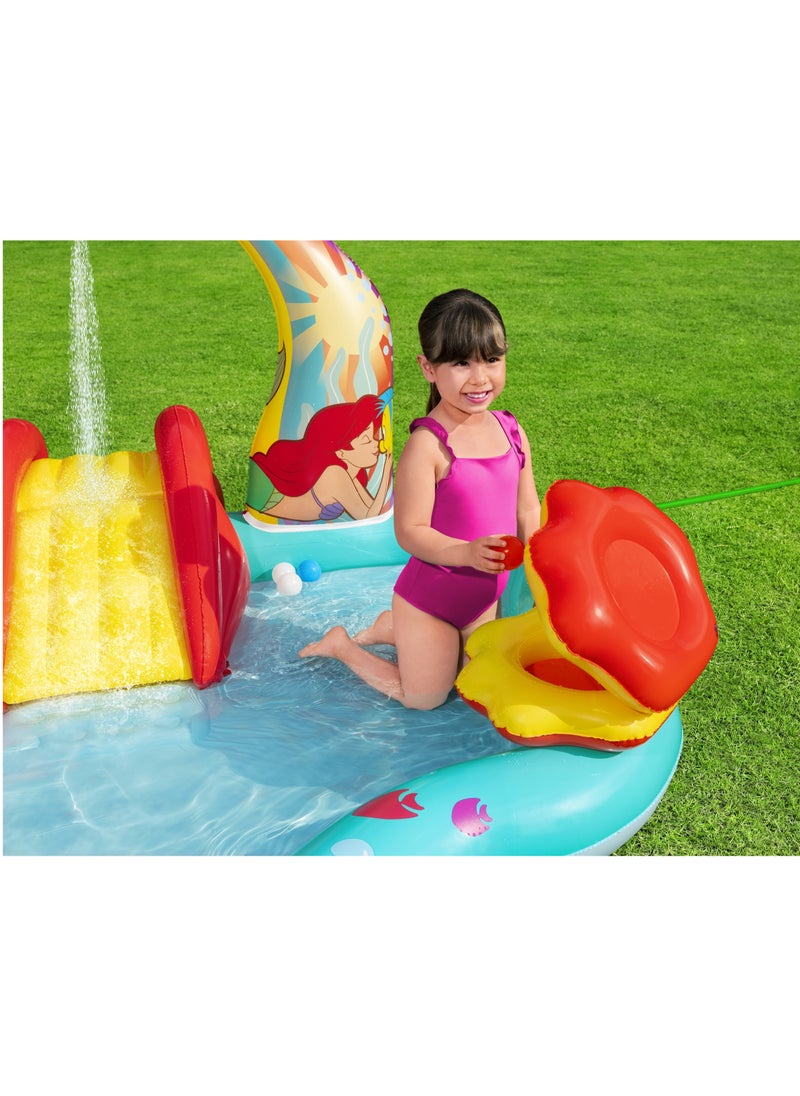 Bestway Bestway Inflatable Play Center Little Mermaid 221x193x117cm | Water Play Toys for Toddlers and Kids  - Image 4