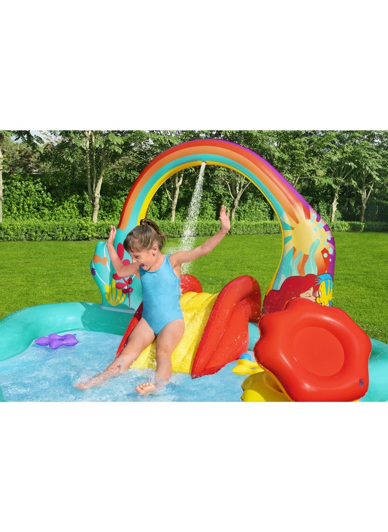 Bestway Bestway Inflatable Play Center Little Mermaid 221x193x117cm | Water Play Toys for Toddlers and Kids  - Image 5