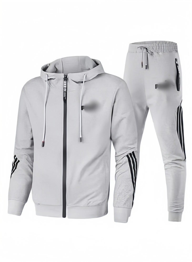 Nariele طقم رجالي مكون من قطعتين ملابس رياضية فضفاضة وبنطلون رياضي - Image 1