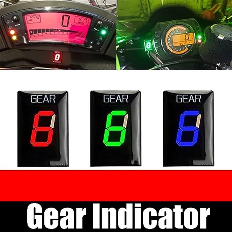 Wivplex Motorcycle 1-6 Speed Gear Indicator - Image 5
