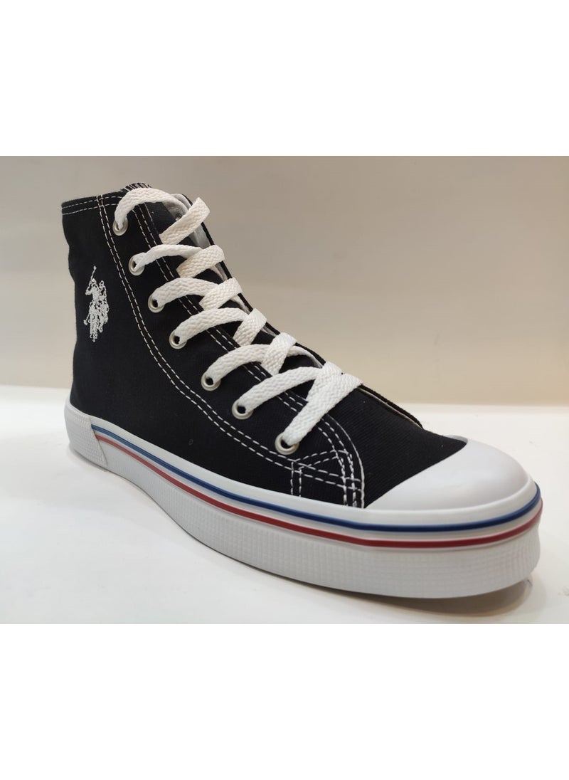 U.S. Polo Assn. حذاء أسود عالي باسينج بولو بيلوب  - Image 2