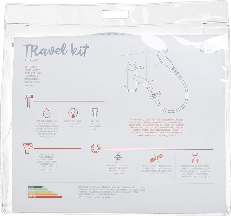 Tatay Travel Shattaf Kit Chrome 3385209 - Image 5